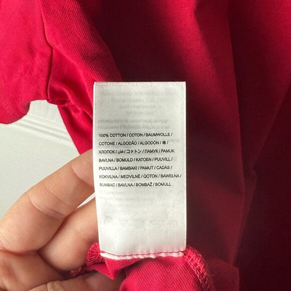 FARM Rio Red Tropical Organic Cotton T-Shirt XXS - Picture 8 of 8